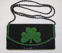 SHAMROCK CLUTCH PURSE